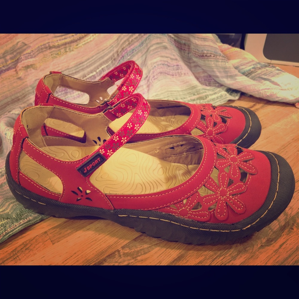 Jambu JSport Mary Janes, size 8.5 EUC